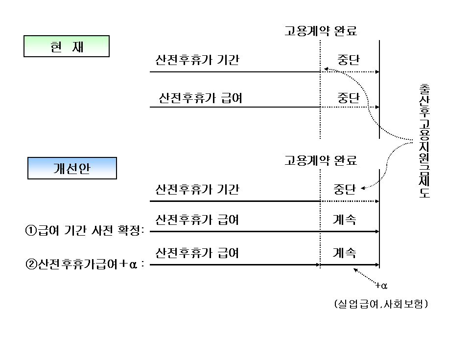 비정규직 여성 근로자의 산전후휴가 급여 개선 방안