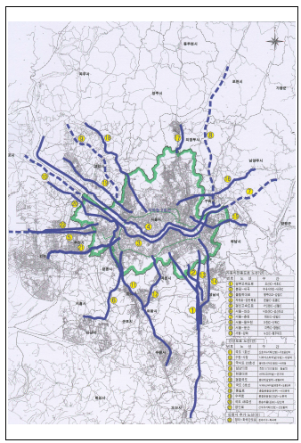 수도권 BRT노선 구상안