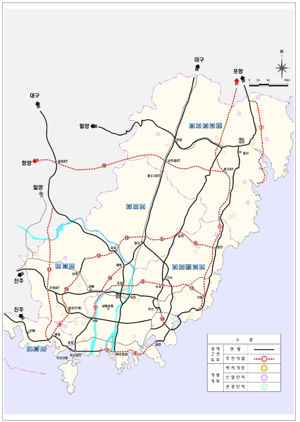 부산·울산권 광역간선도로망 추진사업