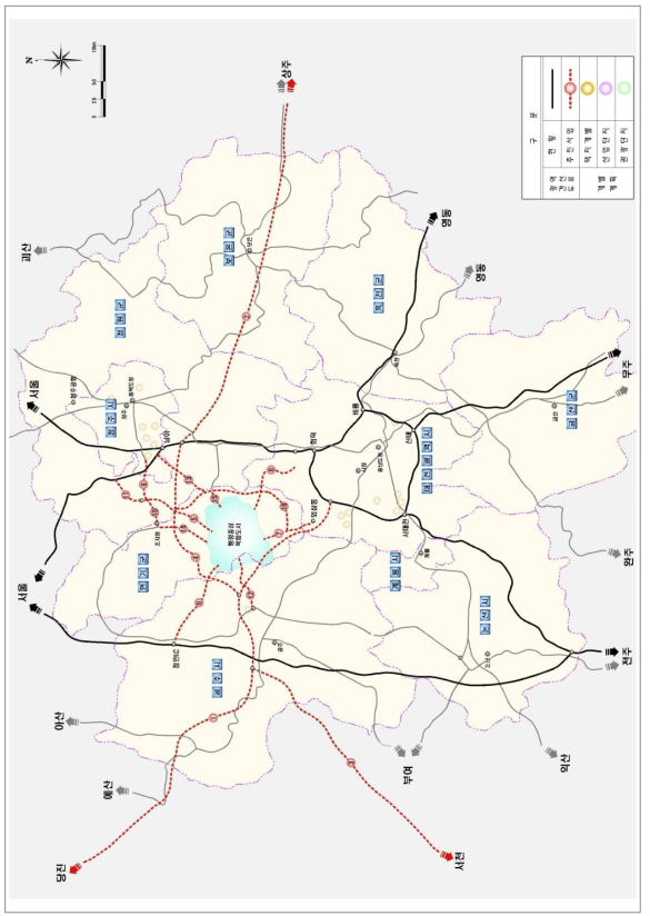 대전권 광역간선도로망 추진사업