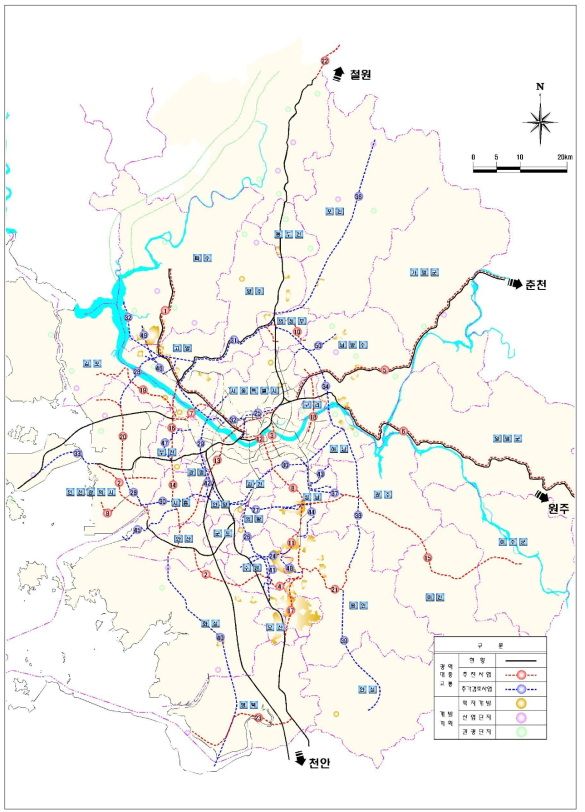 수도권 광역대중교통망 추가검토사업