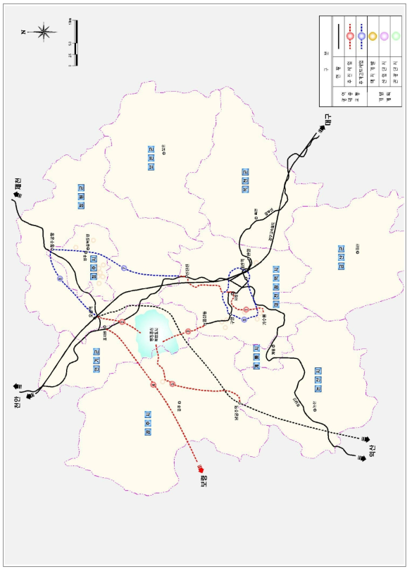 대전권 광역대중교통망 추가검토사업