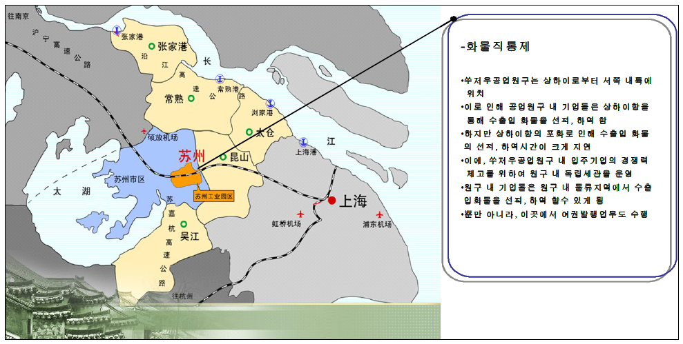 쑤저우공업원구 화물직통제