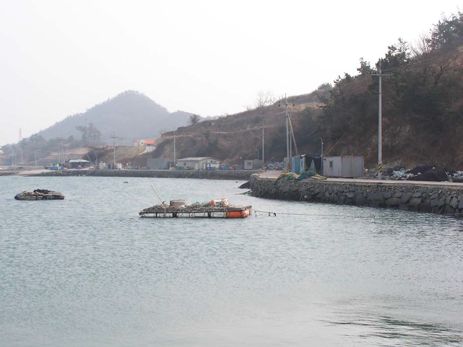 지죽어촌계 해안도로 확폭 대상지 인근 전경