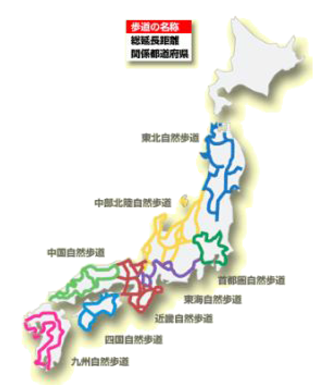 일본의 장거리 자연보도