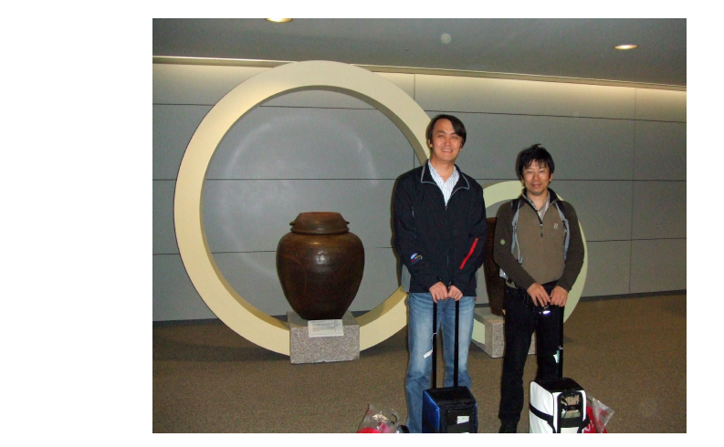 2009년 11월 6일, NIRS의 Dr. Yasuda 와 북극항로 실측 실험