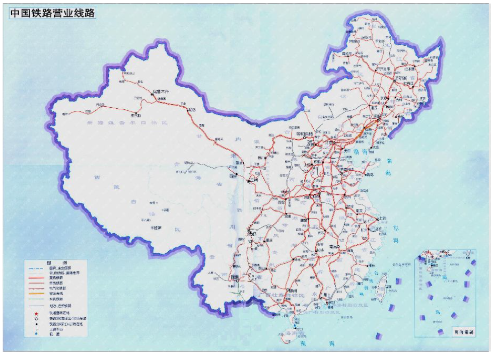 중국의 철도 네트워크