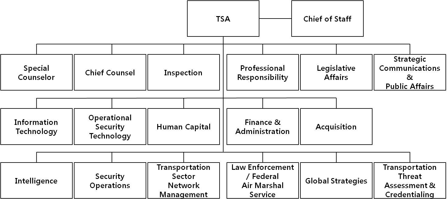 TSA조직도