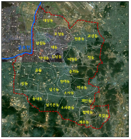 부천시 위치도