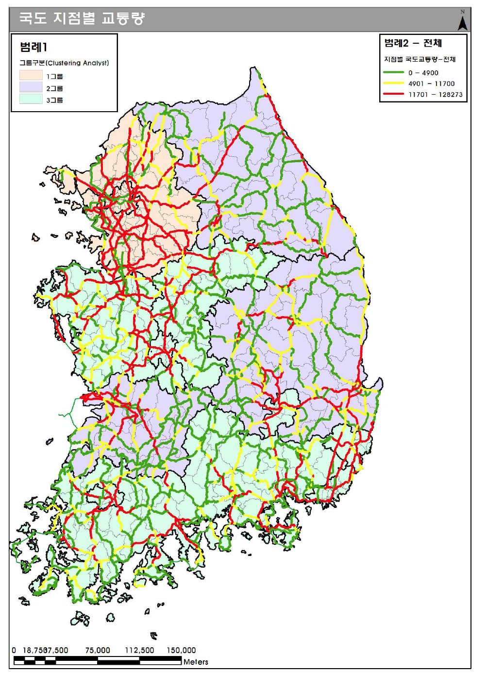 일반국도 교통량(전체평균기준)