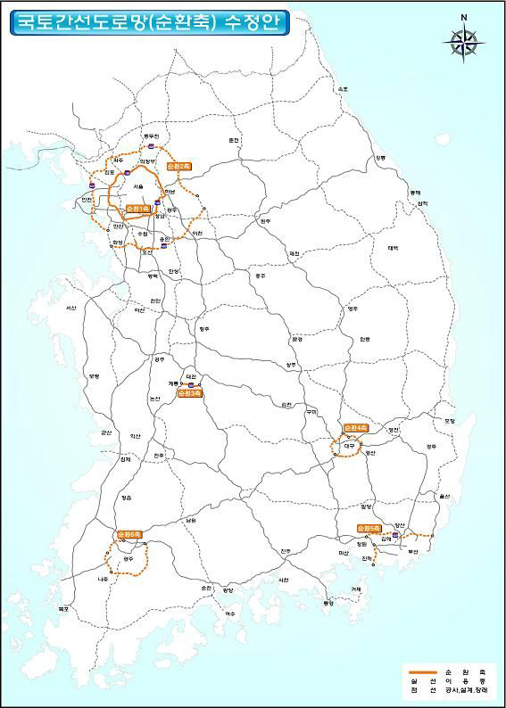 국토간선도로망 순환축(수정)
