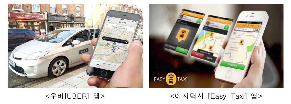 모바일 택시 앱 서비스
