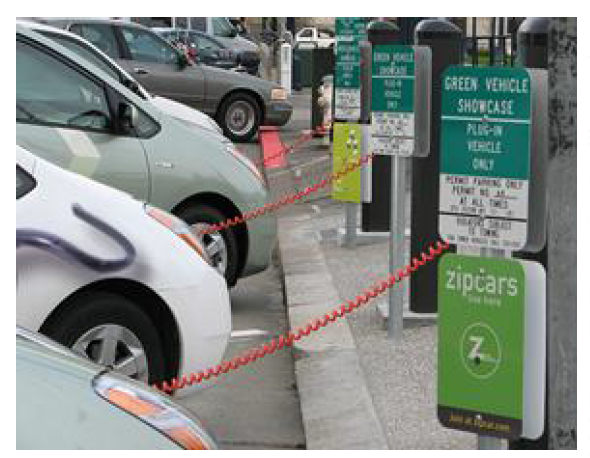 샌프란시스코 시청의 Zipcar