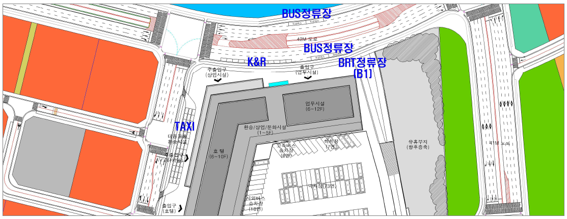 복합환승센터 대중교통 환승시설 설치 계획