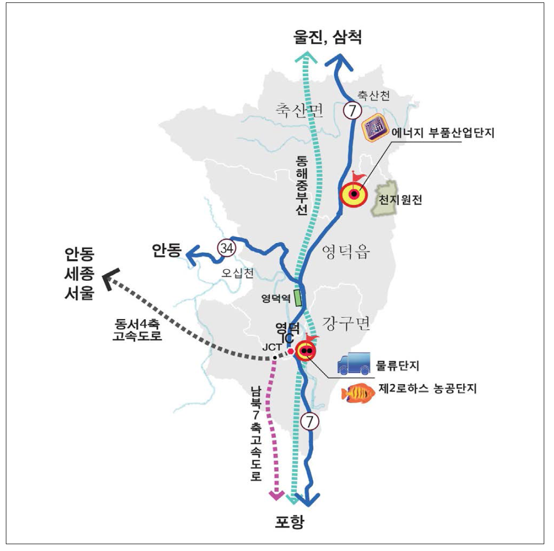 로하스 및 에너지 특화 산업공간 구상도