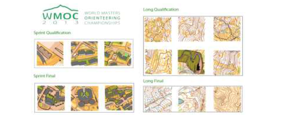 World Masters Orienteering Championships지도