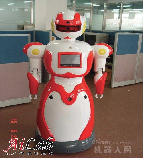 하이얼(海爾) 하얼빈(哈爾濱) 공업대학 로봇 기술유한회사가 독자적으로 연구개발하고 상용화한 지능형 서비스 로봇