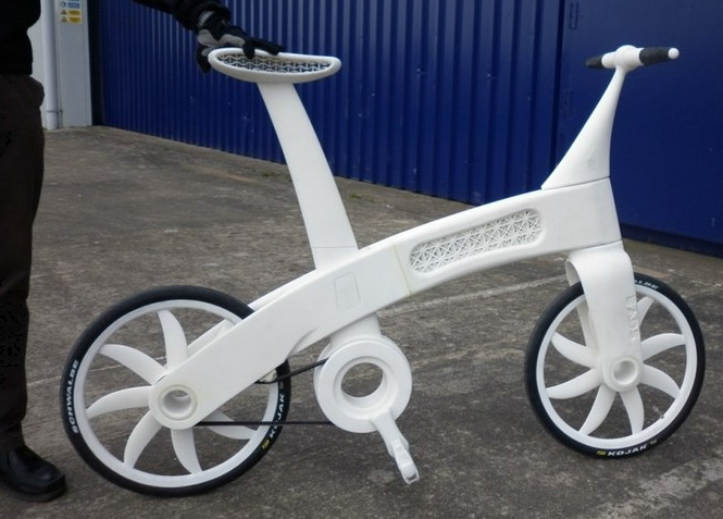 3D 프린팅으로 제작된 EADS의 일체형 자전거
