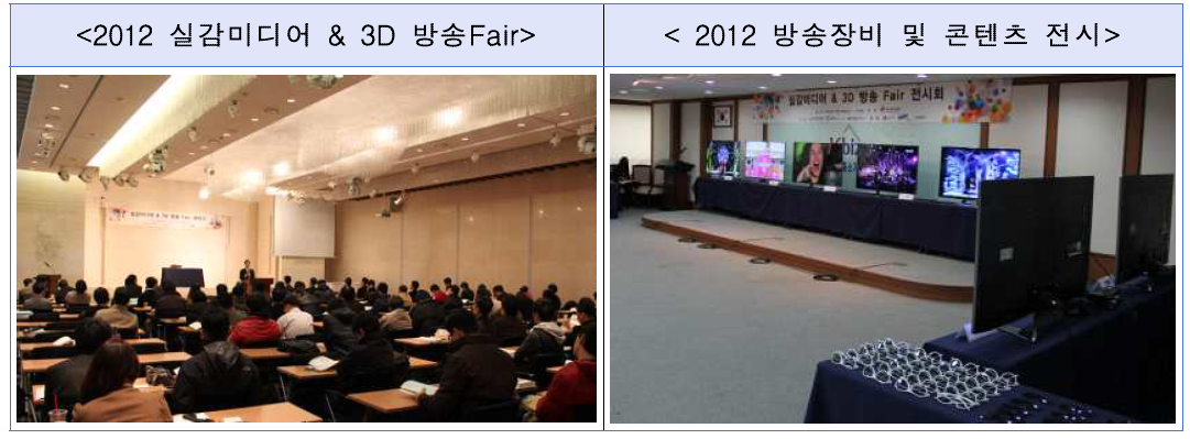 2011 실감미디어 & 3D 방송 Fair