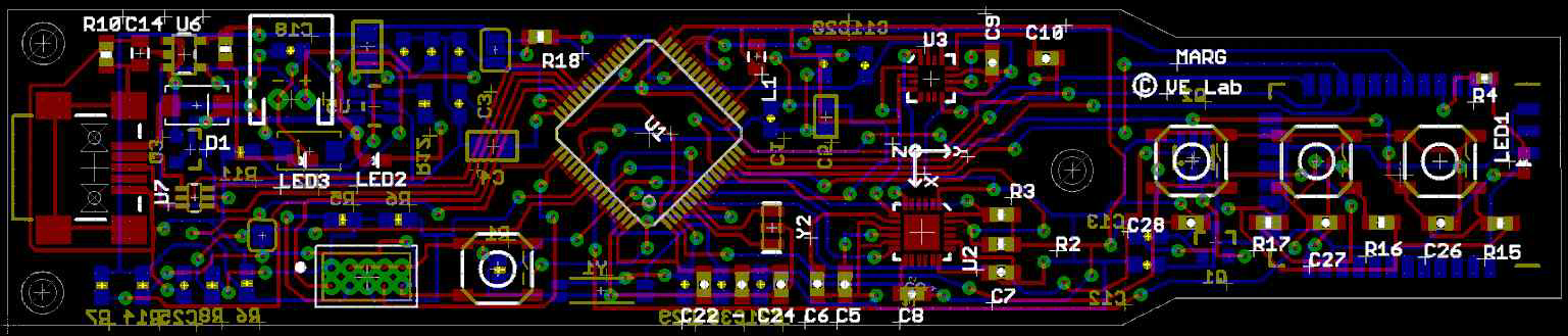 MARG 장치 PCB 디자인