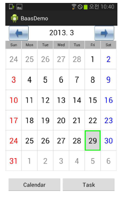 Android - Calendar