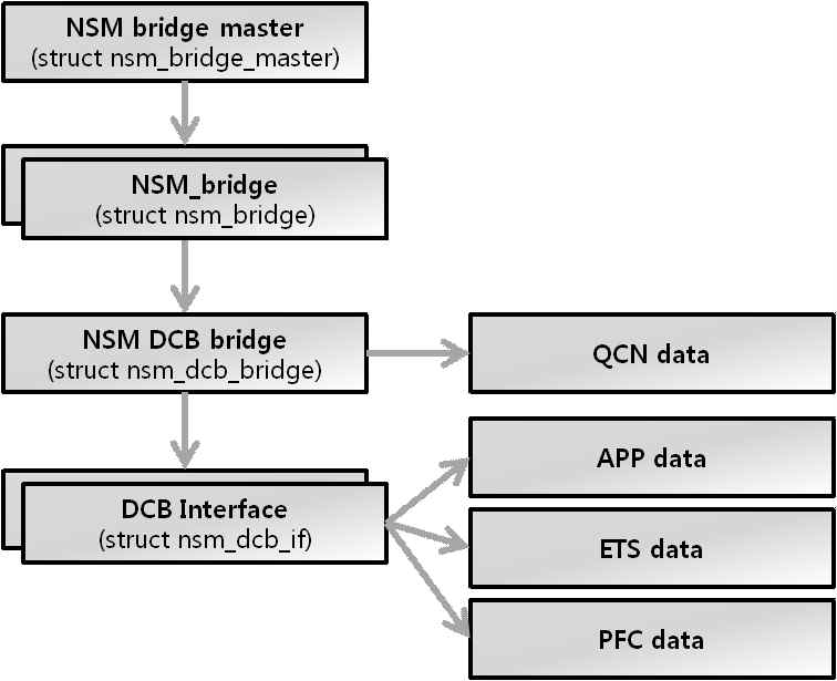 NSM DCB Data Structure