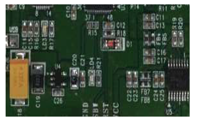 Voltage controlled resistor 제작 사진