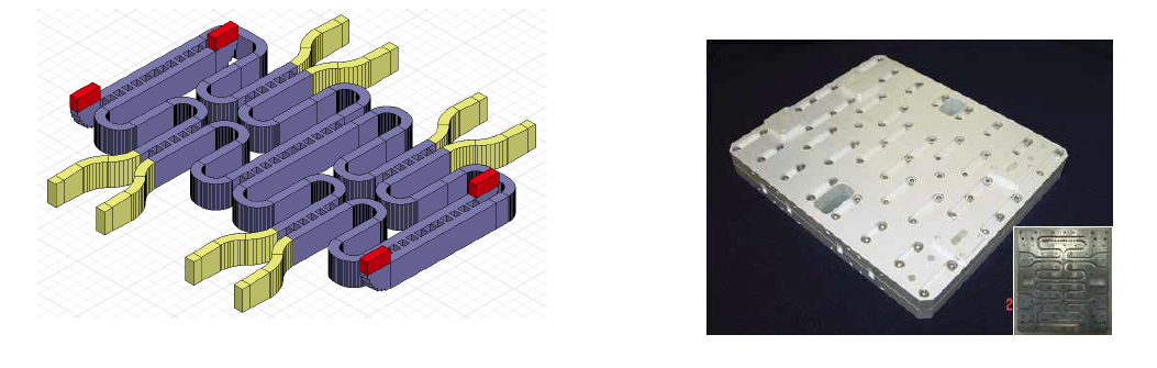 4x4 입출력 매트릭스 3D 형상 및 제작 형상