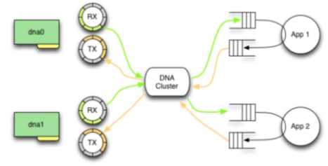 상용 PF_RING의 DNA Cluster Layer