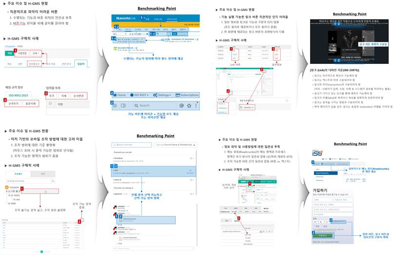 전문가 평가 주요 이슈 도출 예시 화면