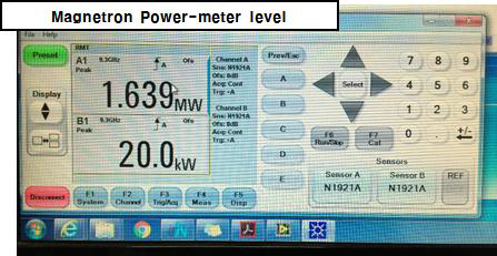 전달 및 반사 RF 출력 power 측정