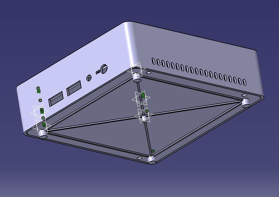 3D 프린트 케이스(Intel NUC 6i5SYK)