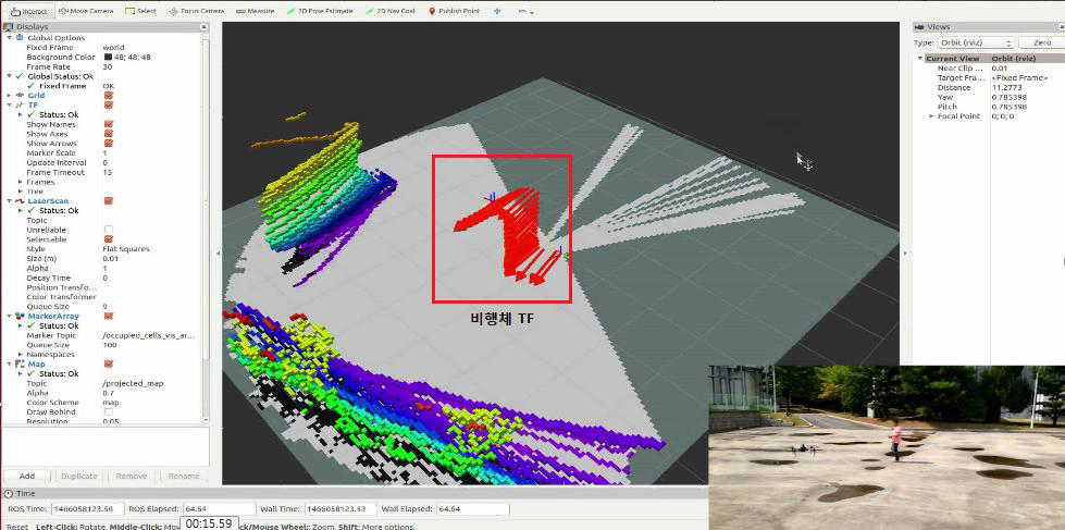 2.5D 실외 Mapping 실험 결과