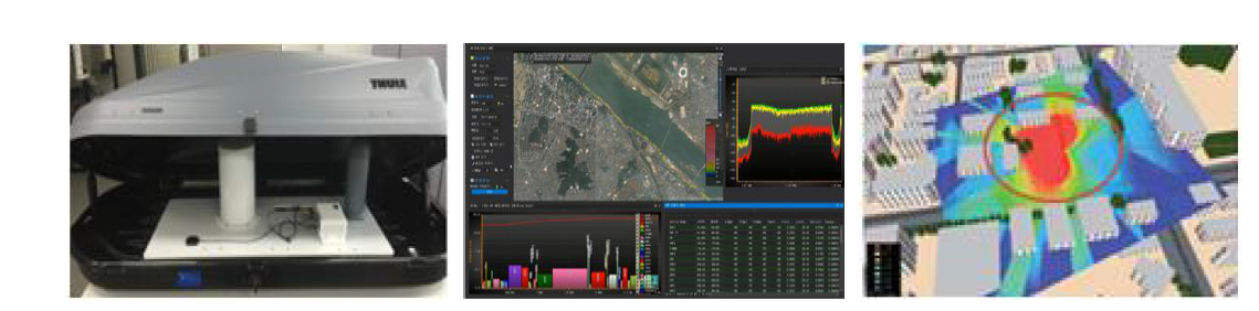 이동형 전자파 인체노출량 측정시스템 구성