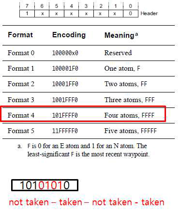 Atom packet format