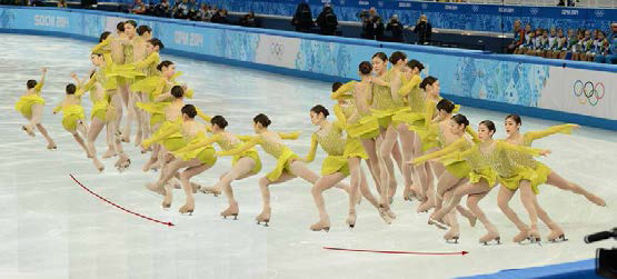 소치 동계올림픽 김연아 선수 회전점프 360각도 재현영상