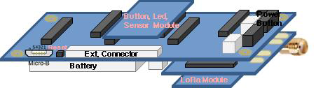 LoRa 기반 자산용 IoT 보드