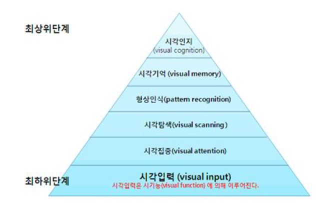 시지각의 수직 계층적 모형