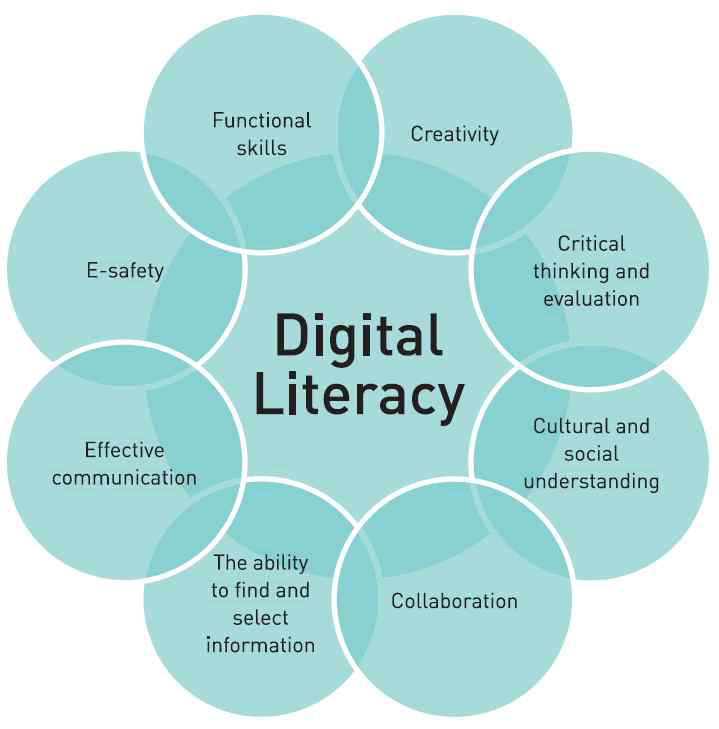 디지털 리터러시의 하위 요소
