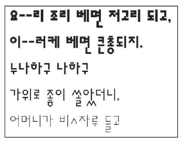 안상수체