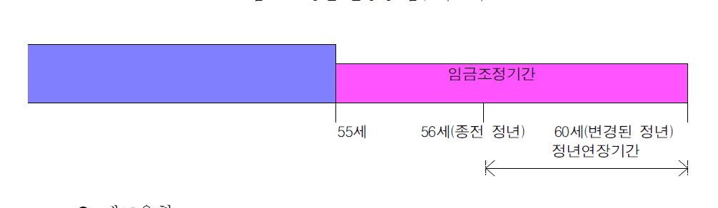 정년 연장형 임금피크제