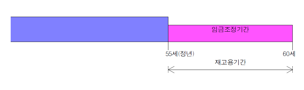 재고용형 임금피크제