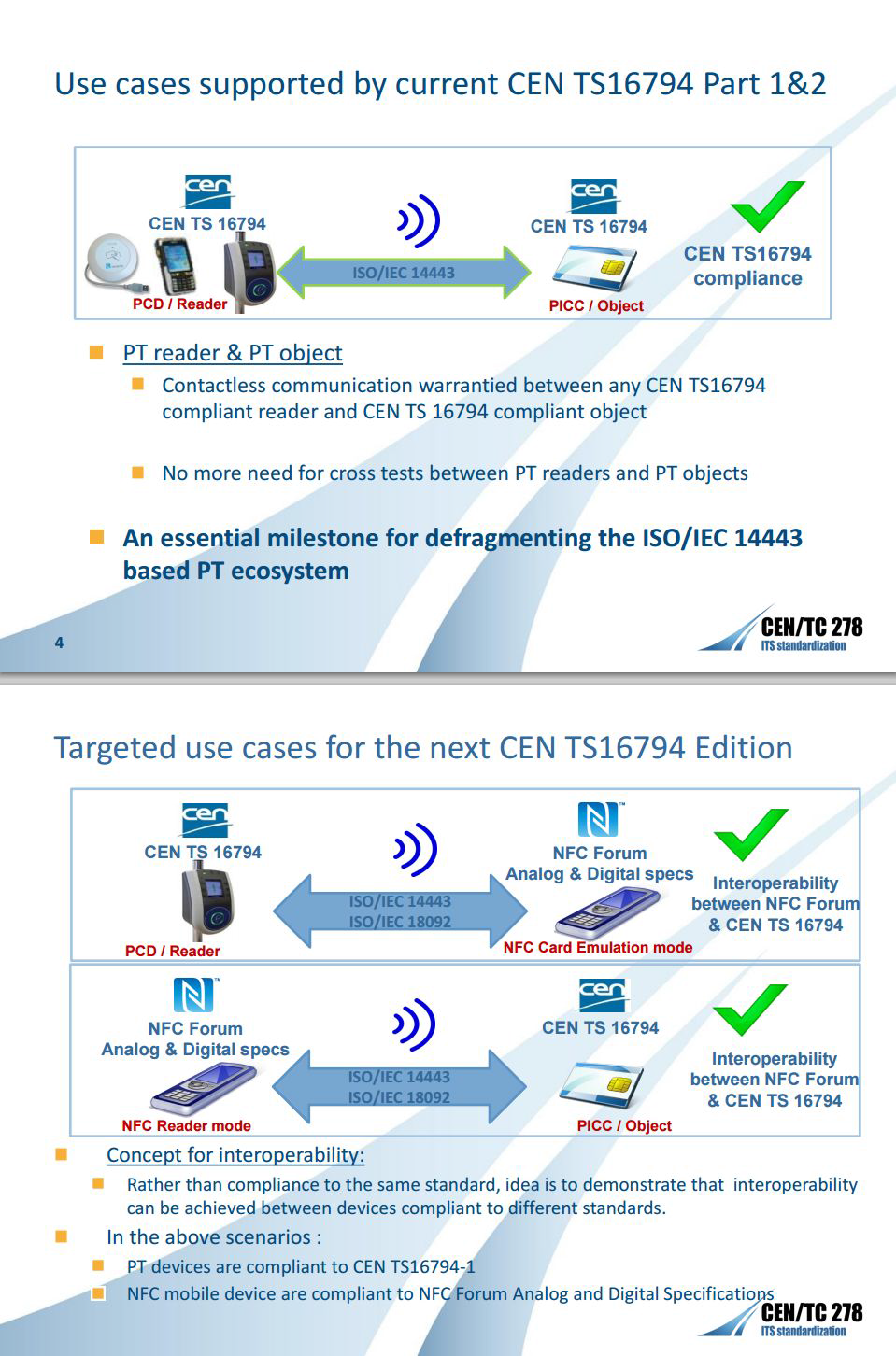 CEN TS16794 Use cases