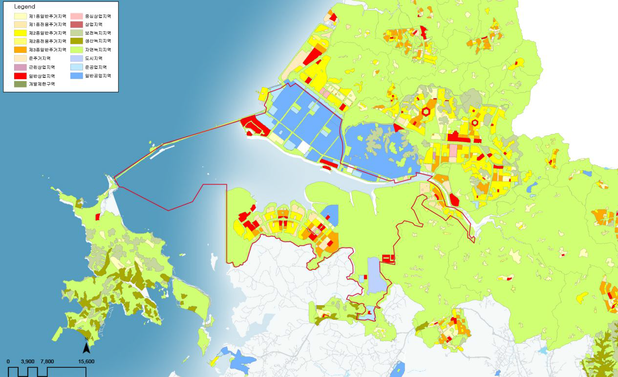 반월특수지역 토지이용 현황