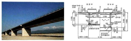 Kurobegawa Bridge-파형강판 복부판 PC교(Japan)