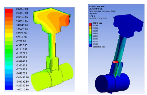 CFD and FEM result