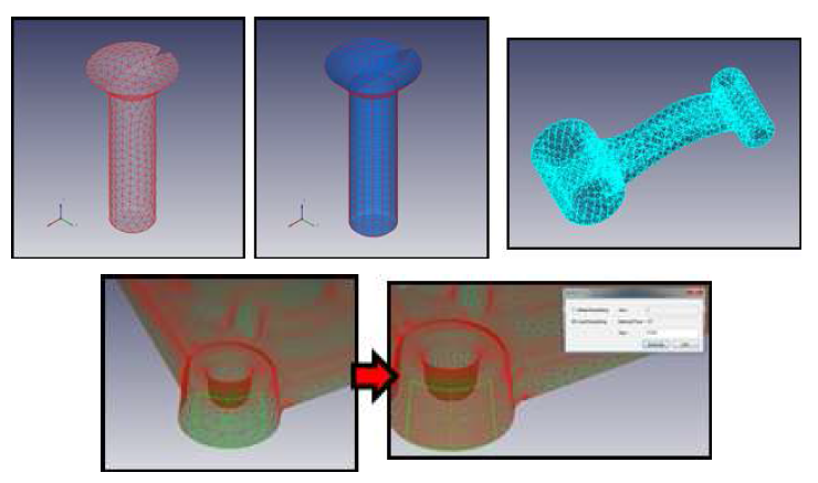 Module of mesh generation