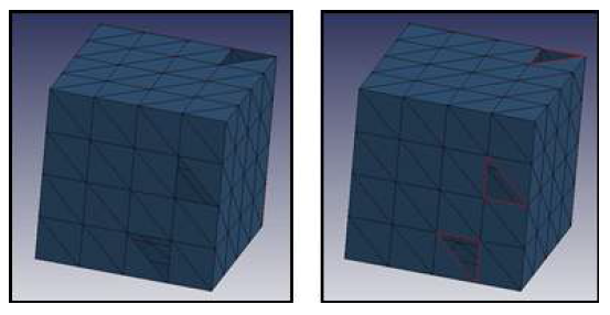 Mesh generation test and verification