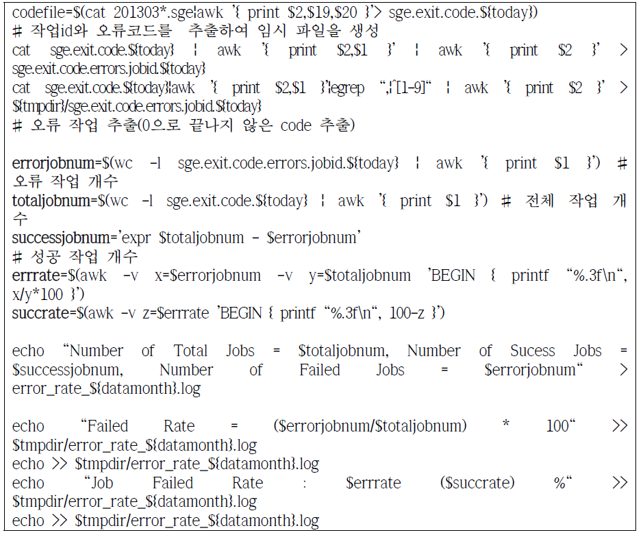 Abnormal job detection Script