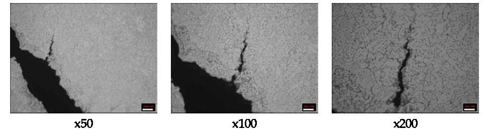 35T 망간동 스트립에 발생된 Edge부 크랙 조직 분석